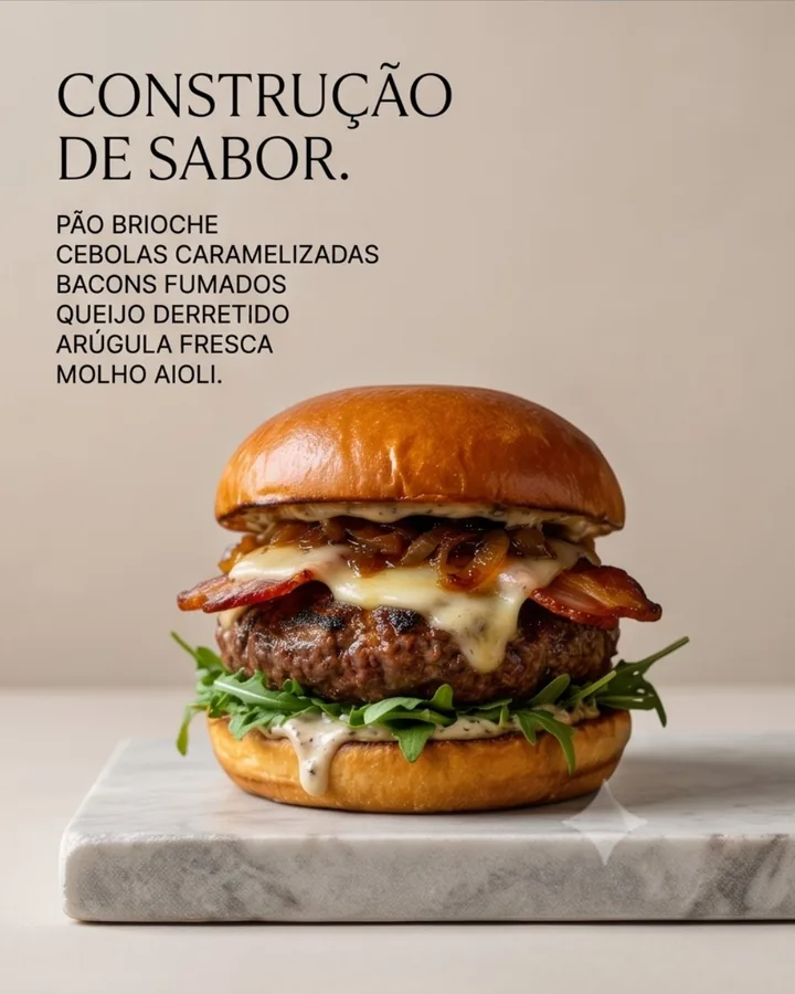 Packshot editorial de produto alimentar criado com IA
