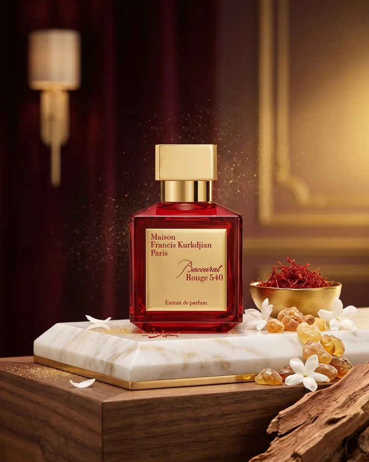 Imagem de perfume para Instagram gerada com IA