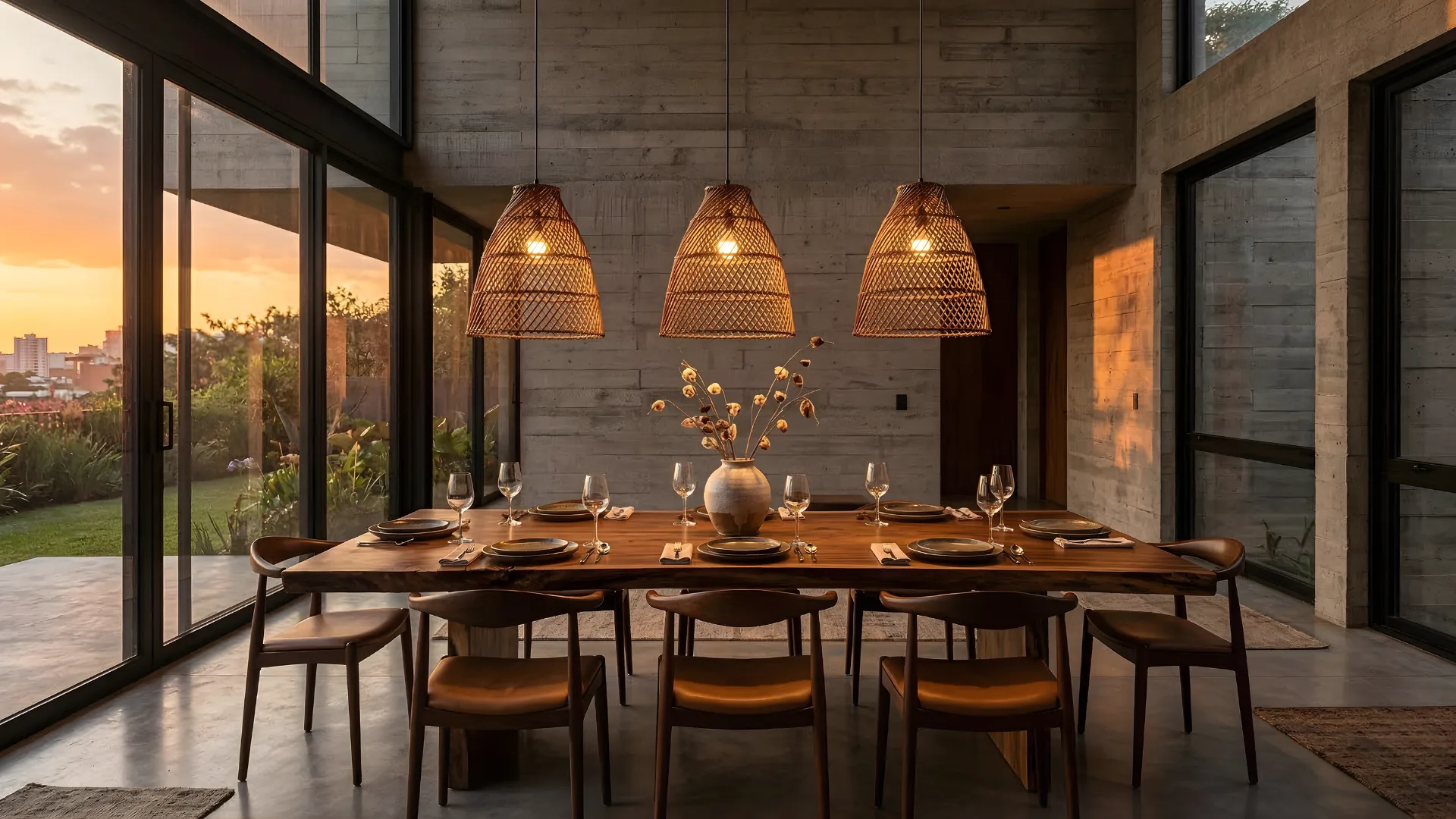 Cenário de interior fotorrealista criado com IA pela Vark Vision para a marca de mobiliário Maison Azur